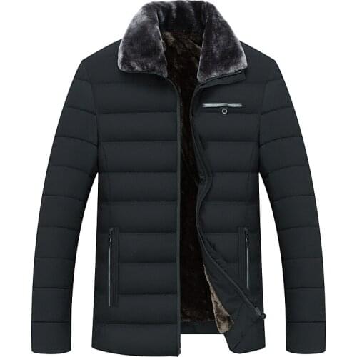 MRMT 2020 Brand Winter Mens Jackets Warm Cotton Clothing Father Installed Overcoat for Male Coat Cotton Jacket Clothing