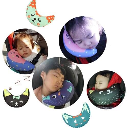 1pc Child Auto Car Seat Belt Headrest Pad Shoulder Cushion Neck Pillow Baby Neck Guard Protect Fit Safety Seat Sleeping Supplies