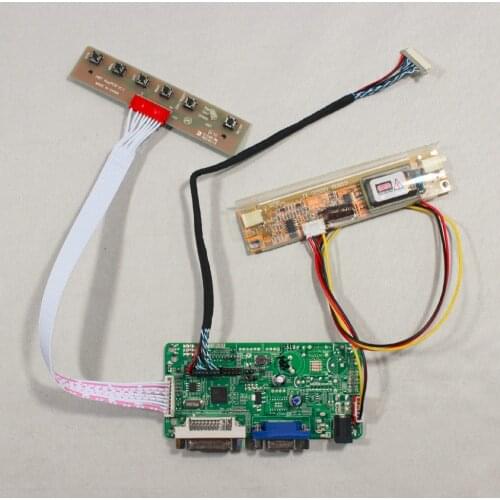 DVI VGA lcd controller board RT2281 work for 13.3inch L5F30515P00 AG133ZJ 1024x768 LCD panel