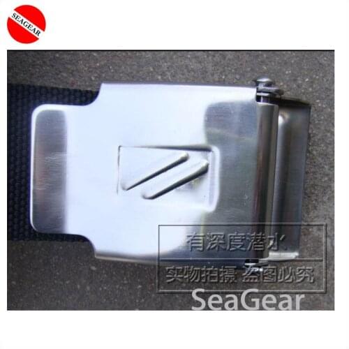 Freediving Webbing belt buckle SCUBA diving stainless steel buckle underwater