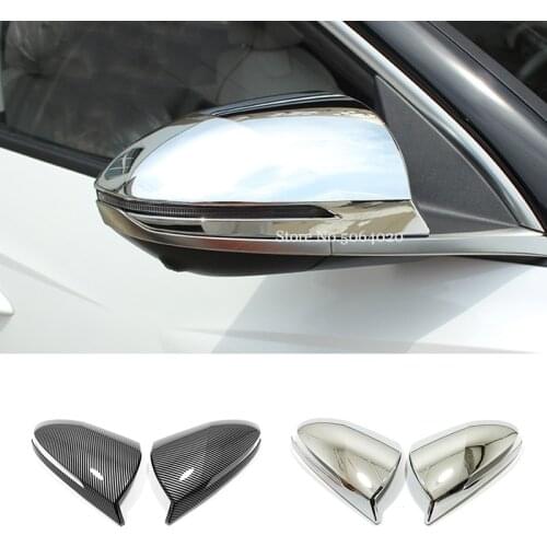 For Hyundai Tucson NX4 2021 2022 ABS Chrome Car Side Door Rearview Turning Mirror Cover Trim Sticker Car Accessories Styling
