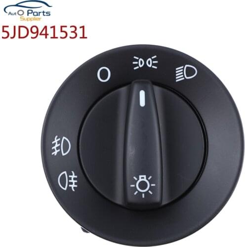New 5JD941531 Headlight Fog Lamp Switch Knob For SKODA Fabia Octavia 1996 - 2014 Roomster Praktik SuperB