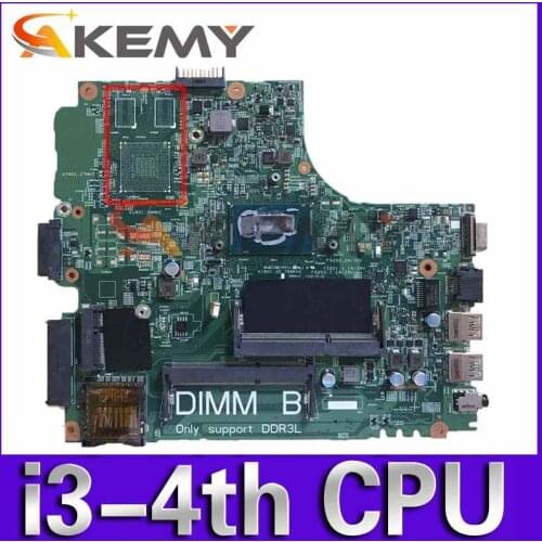 Original Laptop motherboard For DELL Latitude 3440 L3440 I3-4005U Mainboard CN-0673CV 0673CV 13221-1