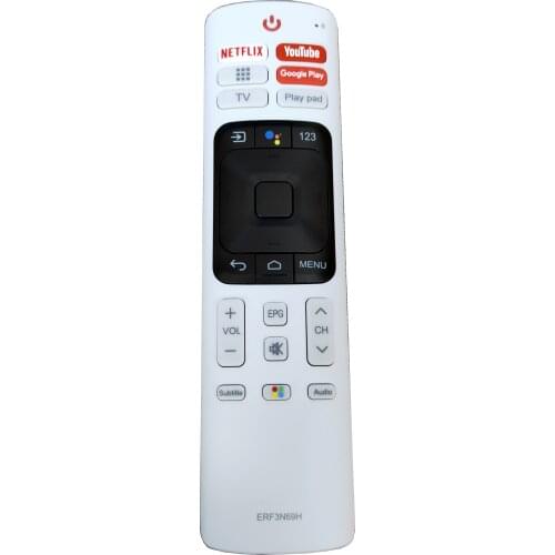 Original ERF3N69H For HISENSE TV Remote Control ERF3N69H With Netflix YouTube Google Play Fernbedienung