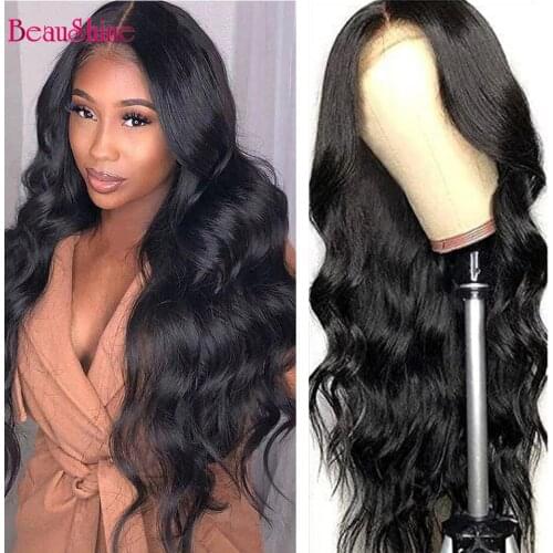 4x4 Lace Closure Wig Brazilian Body Wave Human Hair Wig For Women Pre Pluck Body Wave Lace Closure Wigs