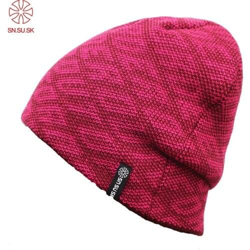 Popular Brand Knitted Cap Men And Women All Appropriate Winter Ski hats Sports 8 Colors Retail Gorro Free Shipping