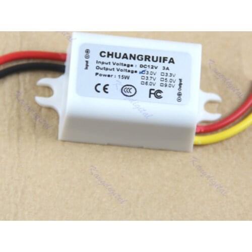 Converter 12V Step Down To 3V 3A 15W Power Supply Module DC/DC New H02