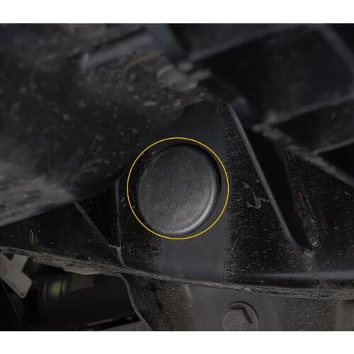Chassis frame hole plug waterproof rubber plug round plug decoration car Accessories For JEEP Wrangler JL 2018 2019