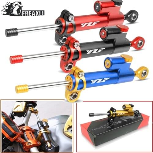 Motorcycle Steering Damper Stabilizer Linear Reversed Safety Control Over For YAMAHA YZF R1 R6 2005 YZFR6 YZF R125 YZFR15 R25