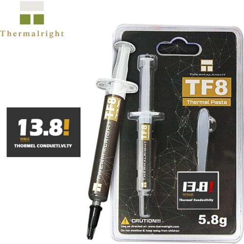 Thermalright TF8-High Performance Thermal Grease 2g / 5.8g / 12.8g 13.8 W/mK Non-conductivity High Heat Transfer GPU CPU Cooler