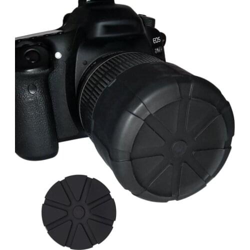 Universal Waterproof Silicon DSLR Camera Cover Lens Cap Protective Anti-Dust Fallproof SLR Camera Silicone Protector Lens Cover