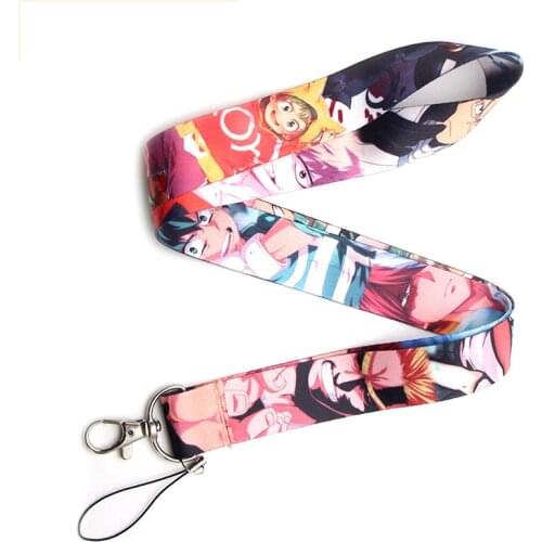 CA747 My Hero Academia Lanyard Cool buttons Phone ID Badge Holder Neck Straps Hanging Ropes Lanyards Anime Lover Gift