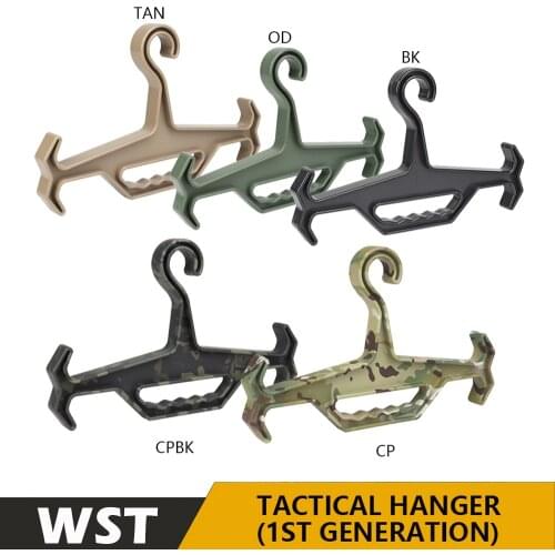 Airsoft Gear Heavy Duty Tactical Coat Hanger Durable Hanger for Heavy Coat Tactical vest Utility Durable Paintball Equipment