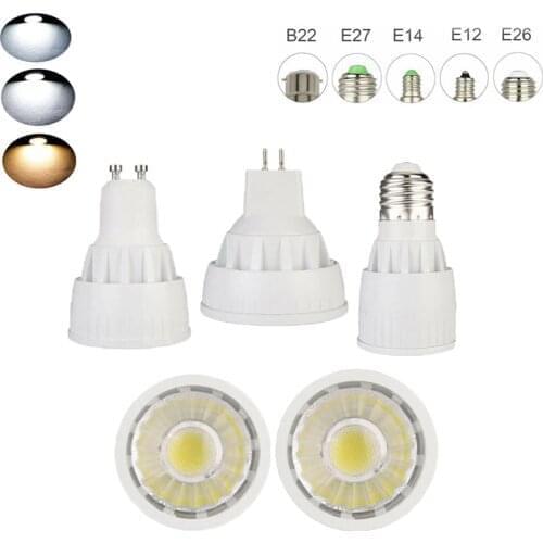 GU10 MR16 E27 E14 E12 B22 B15 High-Quality Ultra Bright LED Bulbs, Ultra-low power consumption, For Home office Decoration Light