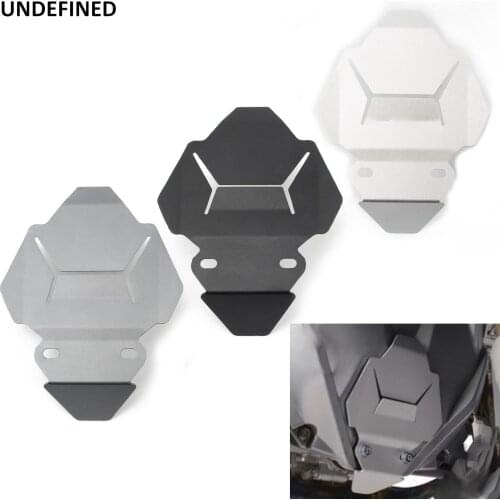Motorcycle Engine Housing Cover Protection Aluminum Engine Protect Plate Guard Black for BMW R1200GS R1200R LC ADV 2015-2018