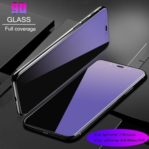 100 pcs 9H Tempered Glass For Iph 7/7plus /8 /8 plus /XS/XS Max/XR Screen Protector film Hight definition glass screen protector