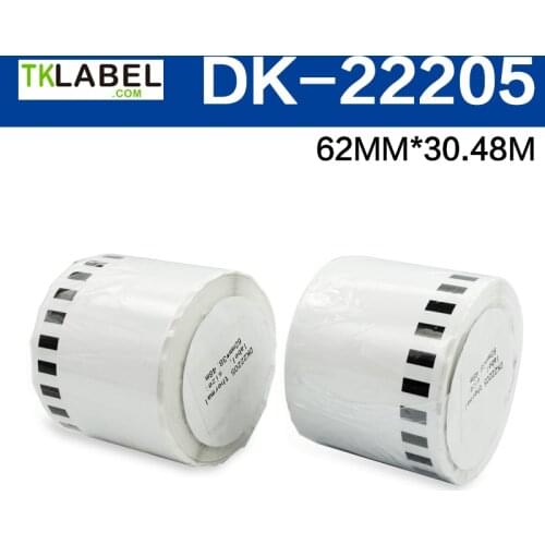30 x Rolls Brother Compatible address Labels rolls dk22205 dk-22205 dk 22205 (Without Plastic Holder)
