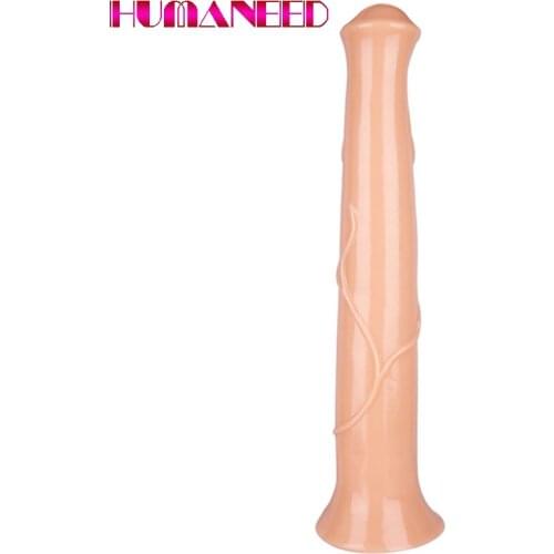 44*6cm Animal Horse Dildo Silicone Plus Long Realistic Penis Colorful Flesh Black Sucker Cock Anal Sex Toys for Men Women Couple