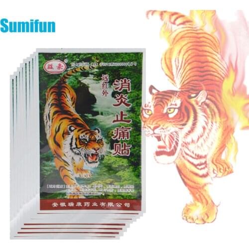 8/24/40pcs Tiger Balm Pain Relief Patch Knee Neck Arthritis Joint Aches Herbal Sticker Self-heating Pain Killer Medical Plaster