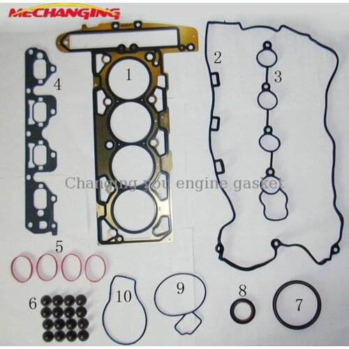 A24XE LE5 LE9 FOR CHEVROLET HHR CAPTIVA FOR VAUXHALL (J26, H26) OPEL ANTARA 2.4 Engine Rebuilding Kits Engine Gasket 52290500
