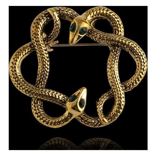 Chaoyite Gold Brooches For Clothes