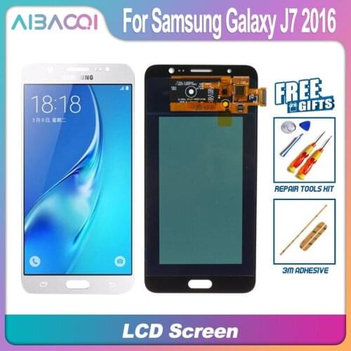 AiBaoQi Brand New 5.5 Inch Touch Screen+1920x1080 LCD Display Assembly Replacement For Samsung Galaxy J7 2016 Phone