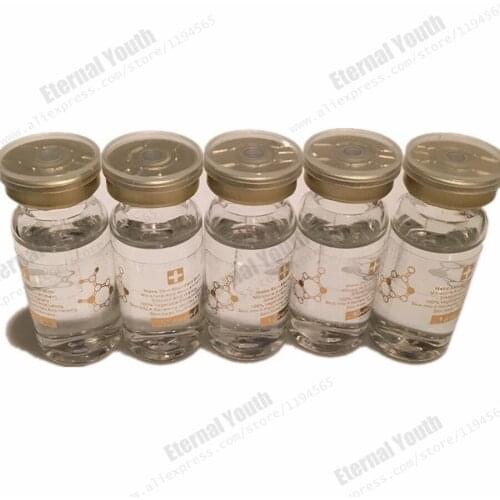 Hyaluronic Acid HA Anti Aging Wrinkles Fine Line Natural Ageless Skin Care 5bottles 10ml*5