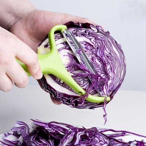 Cooking Tools Wide Mouth Peeler Vegetables Fruit Stainless Steel Knife Cabbage Graters Salad Potato Slicer Kitchen Accessories