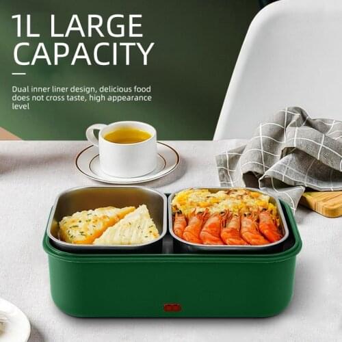 Electric Heating Lunch Box Food Preservation Office School Food Fresh Box Thermal Bento Box Food Storage Containers