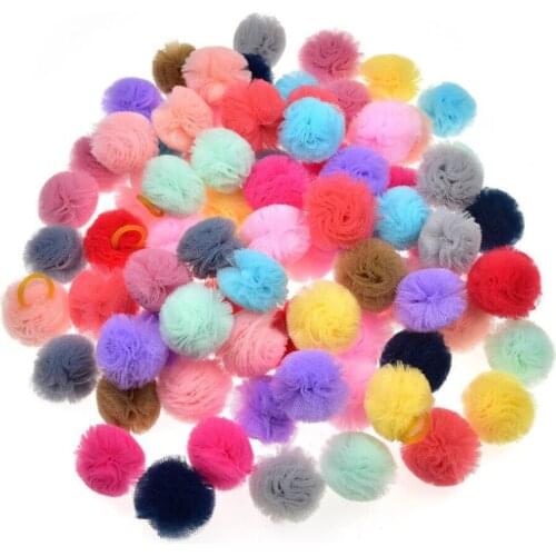 Hot selling pet headdress classic small ball cute pet products rubber band cat dog hairpin Pet Beauty 10 pieces / batch
