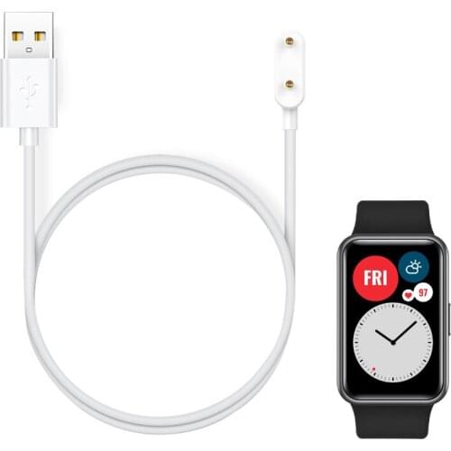 Magnetic Charge Charging Cable For Smart Watch Wristwatch Smartband Magnet Suctio 2pin USB Power Charger For Huawei Watch Fit