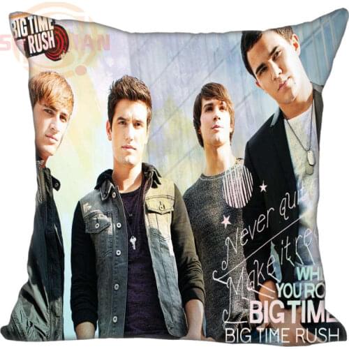 New Arrival Big Time Rush #172 Pillowcase Wedding Decorative Pillow Case Customize Gift For Pillow CoverW&17212