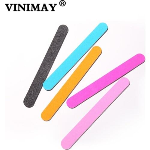VINIMAY Nail Rubbing Makeup Styling Tool Nail Wood Rubbing Polished Surface Sand Professional Nail File Polished Bar Strip