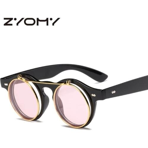Q 2021 New Fashion Retro Sun Glass Men Female Shades Round Gafas Photochromic Eyewear Brand Designer Goggles темные очки UV400