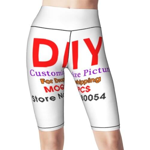 Noisydesigns Custom High Waisted Yoga Shorts For Women Girls Pants Ladies Cycling Shorts Soft Stretchy Dropship