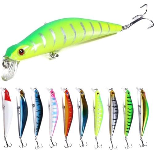 1pcs Minnow Fishing Lures 11cm 14g Bass Artificial Hard Bait Crankbait Wobblers 3D Eyes for Fishing Carp Pesca