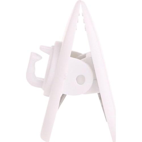 10 Pcs 360° Rotatable Earphone Cable Clamp for Wire Within 4.5mm Width Flat Wire and Diameter Within 2.5mm Round Wire