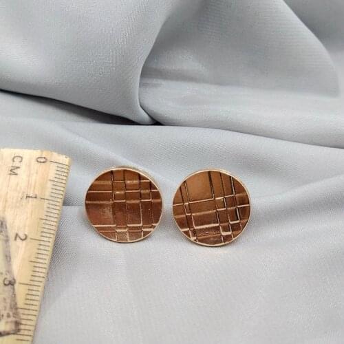 2020 Brincos Oorbellen Style Qingdao Jewelry Earrings Individual Temperament Vintage And Fashionable Net Pattern Female D44