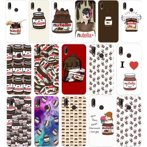 239H Tumblr Nutella Soft Silicone Tpu Cover Case for huawei Nova 3 3i p smart
