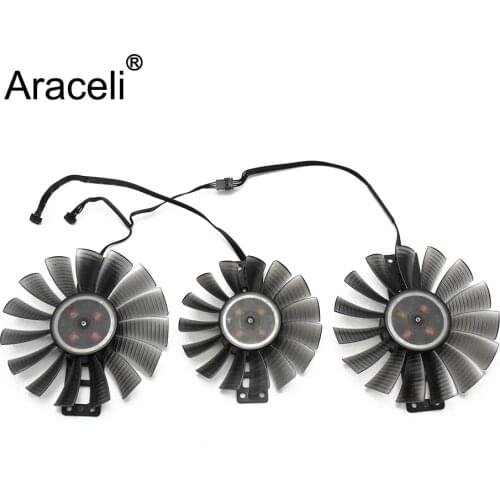 3PCS/lot GA92S2H GA82S2M GeForce RTX 2080 Ti Phoenix "GS" Cooler Fan for Gainward GeForce GTX 2080Ti Graphic Card Cooling Fan