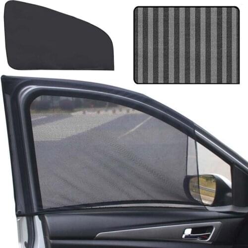 Car Sunshade Universal Magnetic Mesh Curtain Breathable And Anti-direct Sun Anti-UV Anti-mosquito Car Window Curtain Cover