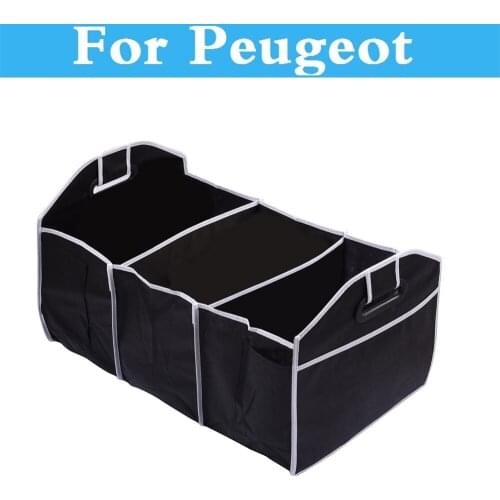 Car Organizer Toy Food Storage Container Bags Box Car Stowing Styling For Peugeot 308 Gti 4007 4008 407 408 508 607 iOn RCZ