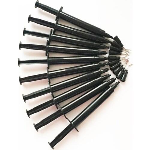 Free Shipping (100pcs / lot ) Professional dental clinic teeth whitening gingival protection gel , gum protecton gel with Tips