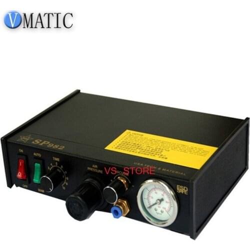 Free Shipping 220V Automated Glue Dispenser Solder Paste Liquid Semi Automatic Dispensing Machine Controller Dropper SP