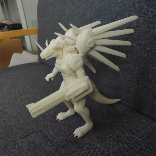 Original 3D Printing Digimon Adventure RIZE GREYMON Resin Figure Toys Unpainted Model Royal Knight Decor Display Custom-Made
