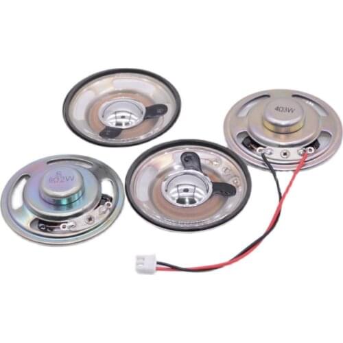 PVC mold waterproof speaker 4 ohm/8 ohm/2W/3W 50mm small horn childrens toy small audio amplifier sounder