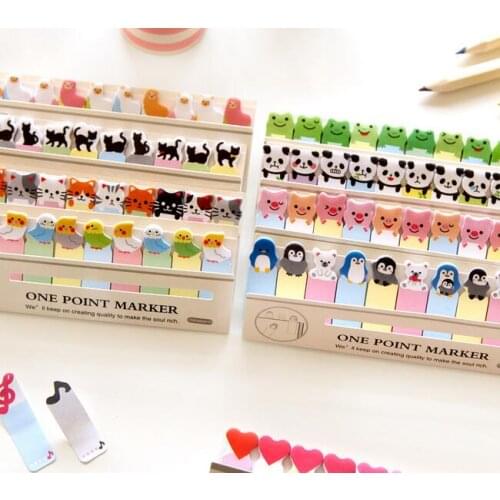 30pack/lot kawaii Animals index notes gift notepad student office Stationery wholesale
