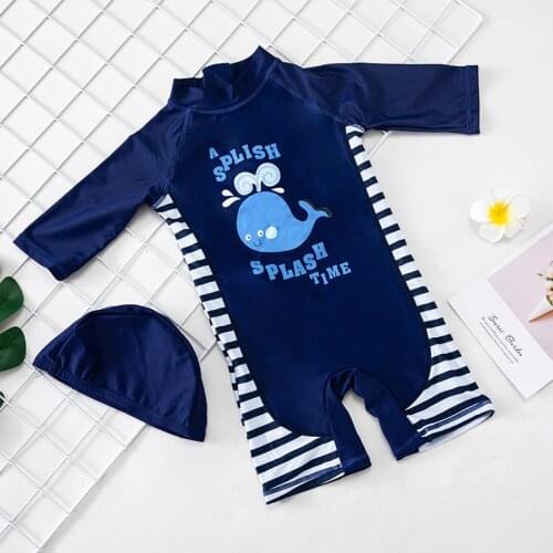 Childrens Swimmwear Baby Bathing Suit 2 Pieces Shark 2020 Sunbathing Swimming Suits Wear for Boys Toddler Kids Beach Swimwear