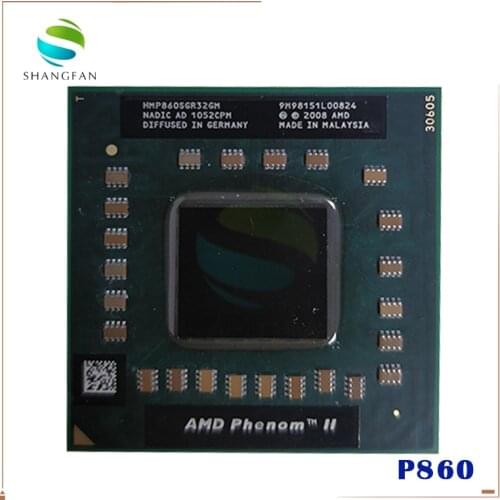 AMD P860 HMP860SGR32GM CPU Three core low power general V140 V160 V120 upgrade processor laptop
