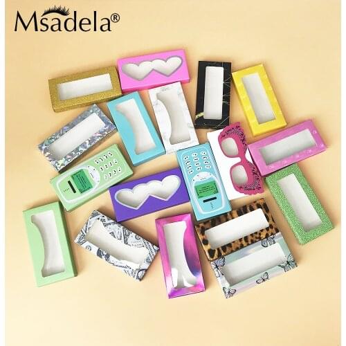 Mink Eyelashes In Bulk 10/20 Pcs Eyelash Packaging Boxes False Eyelashes Dramatic 5D Mink Lash Vendor 25mm Lashes Wholesale